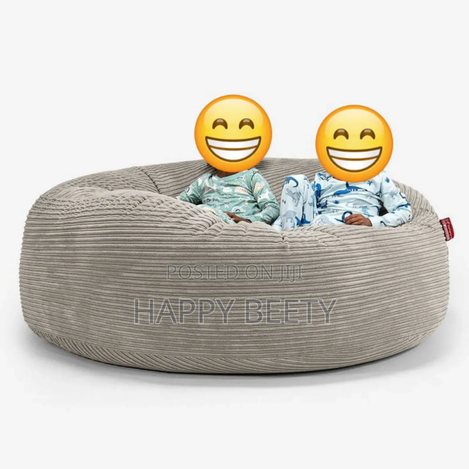 Soft Coudroy Material Beanbag Seat