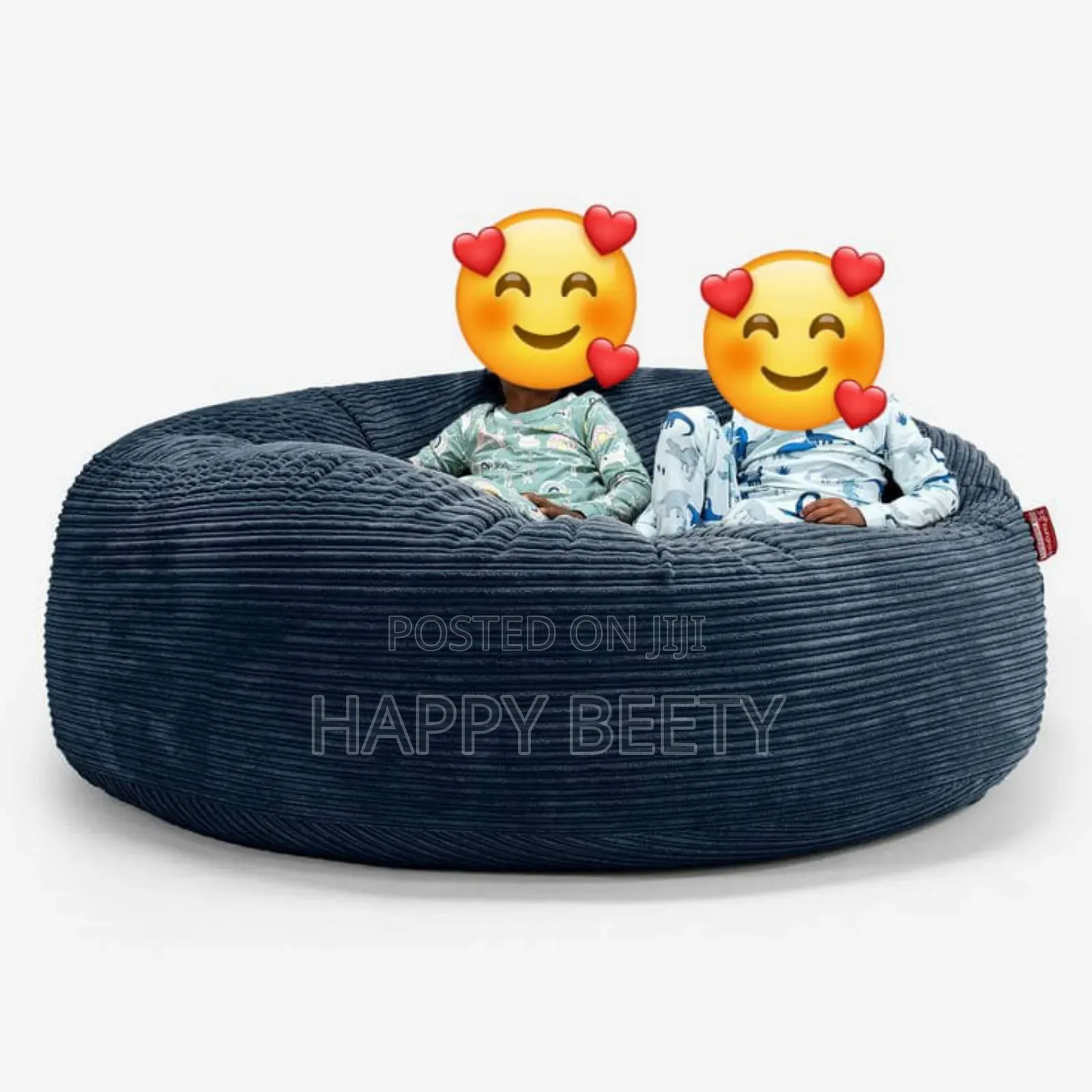 Soft Coudroy Material Beanbag Seat
