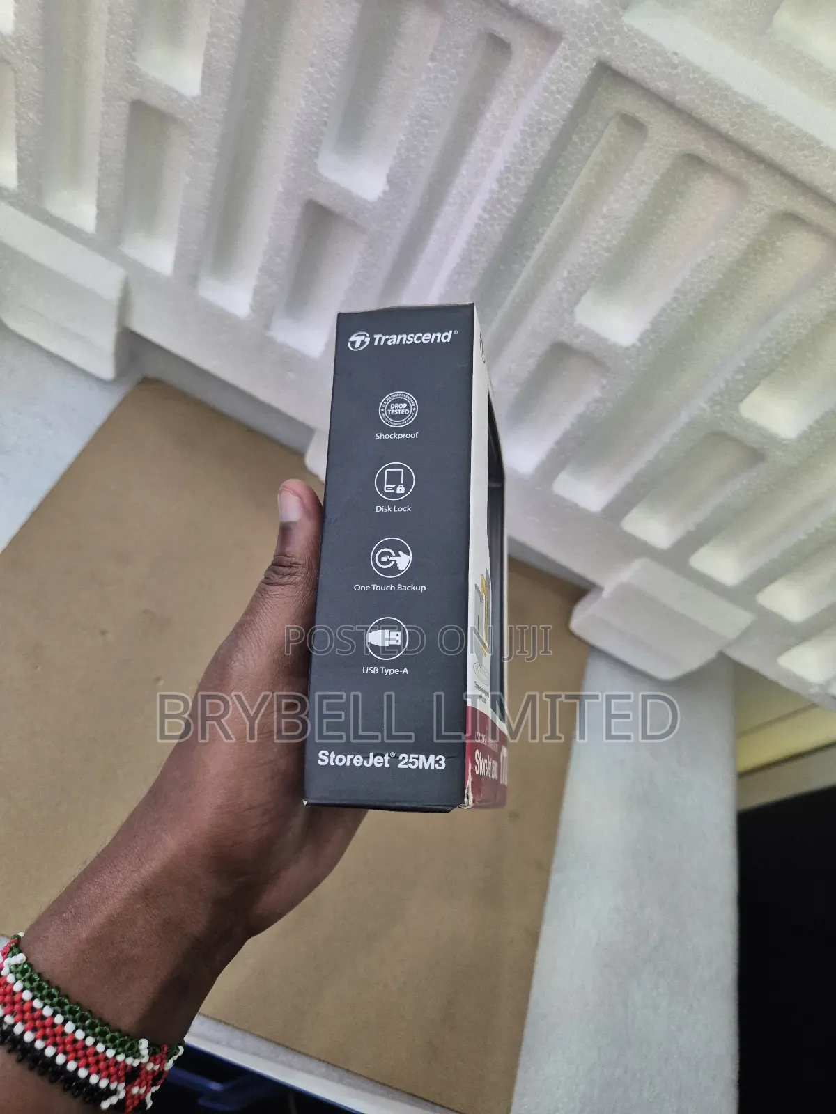 Brand New 1tb Transcend Hard Drive Gray