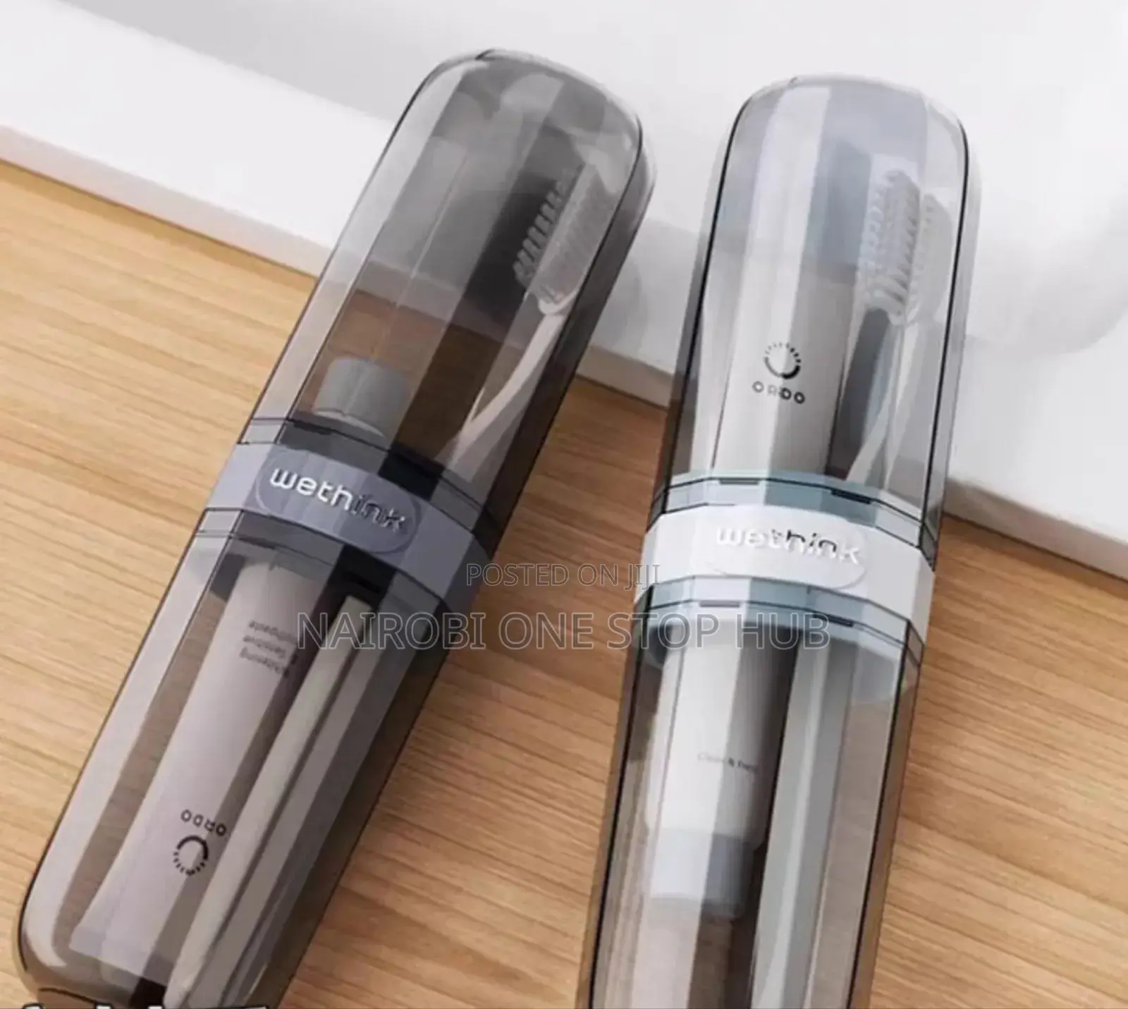 Ventilated Travel Toothbrush Container