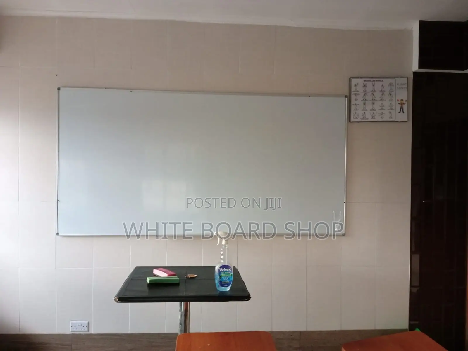 Imported Magnetic White Board 180cm X 90cm (6ft X 3ft)