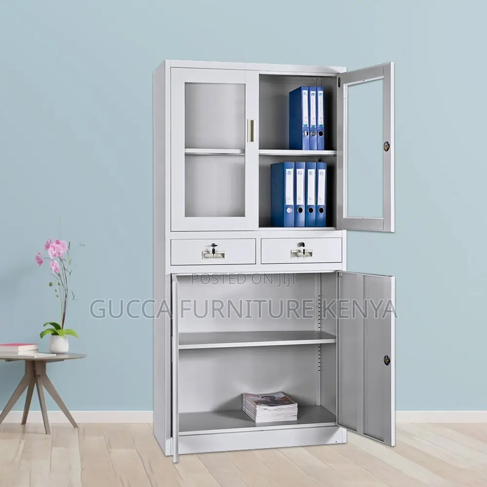 Metallic Filling Cabinet With 2-centre Drawers