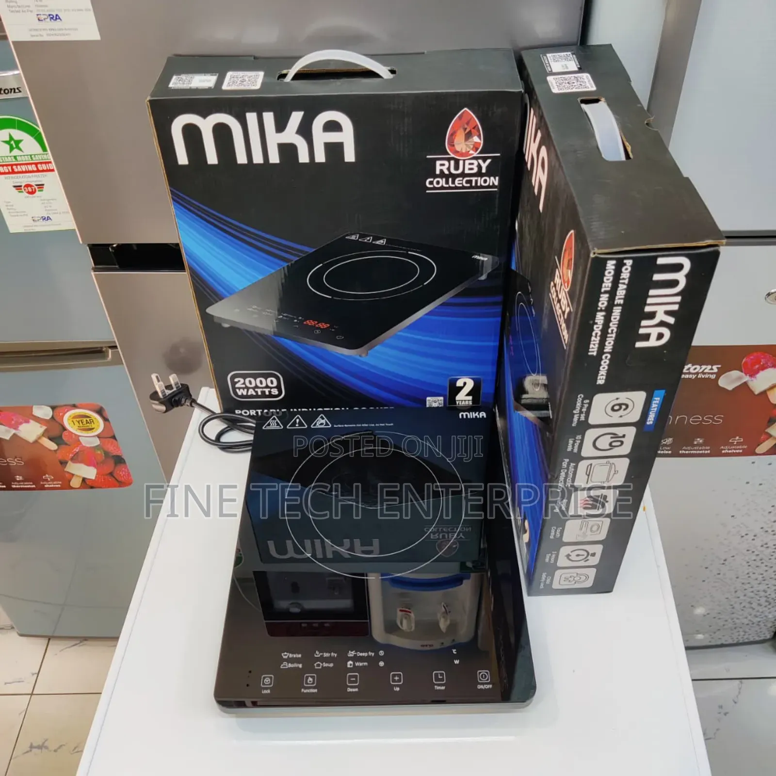 Mika Portable Induction Cooker Single