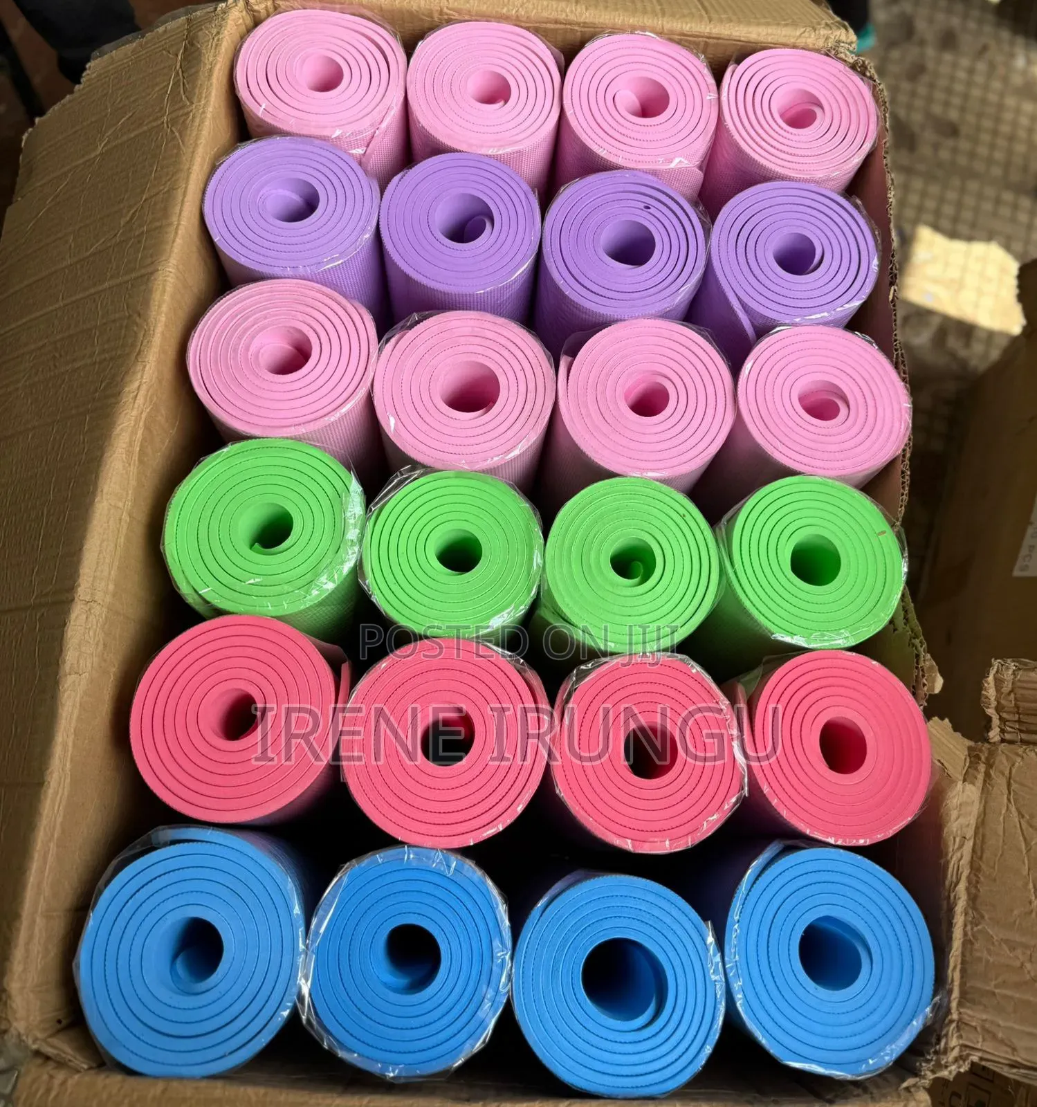 Blue/ Green Exercise Gym Mats