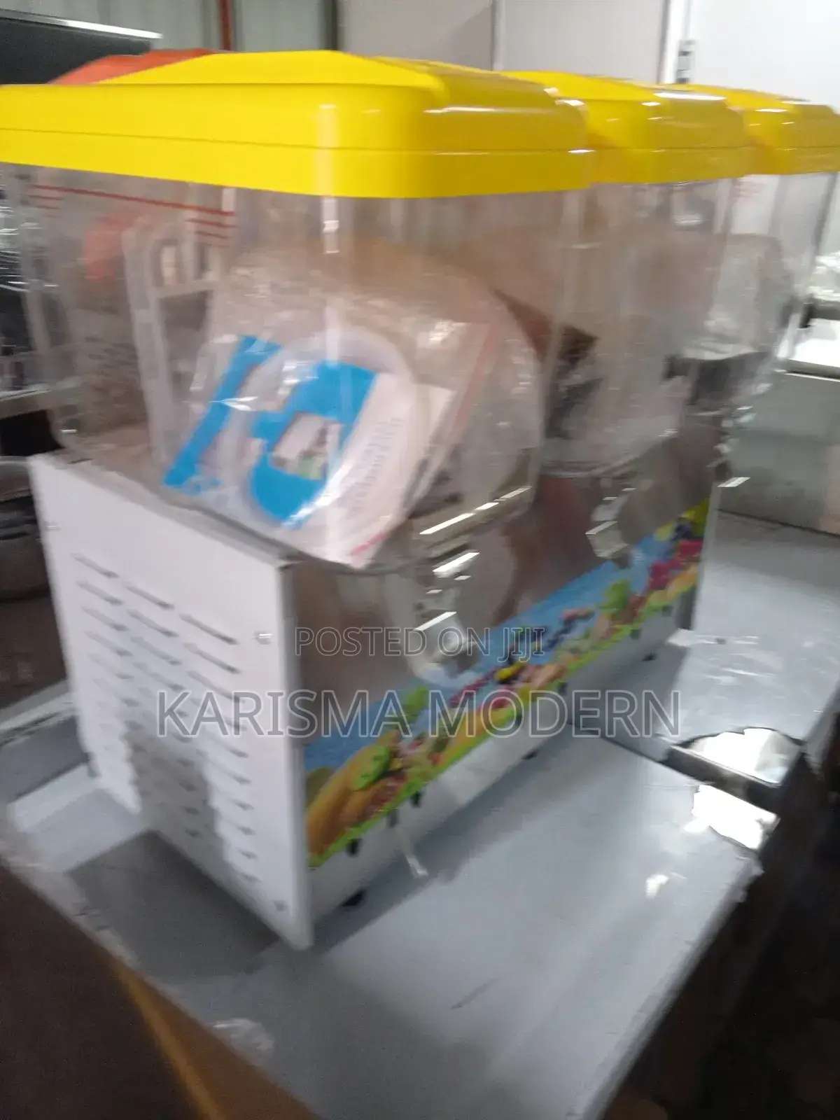 Three Chamber Juice Dispenser