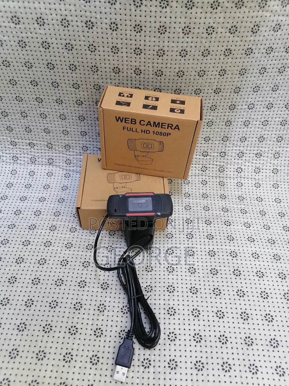 Pc Full Hd 1080p Pc/Desktop/Laptop Webcamera With Mic