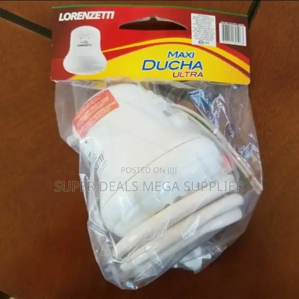 Lorenzetti Maxi Ducha Ultra Electric Shower 3 Temperatures Hot Water