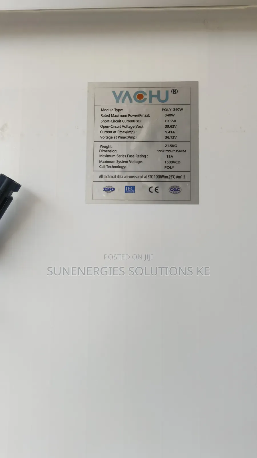 340watts Yachu All Weather Solar Panel