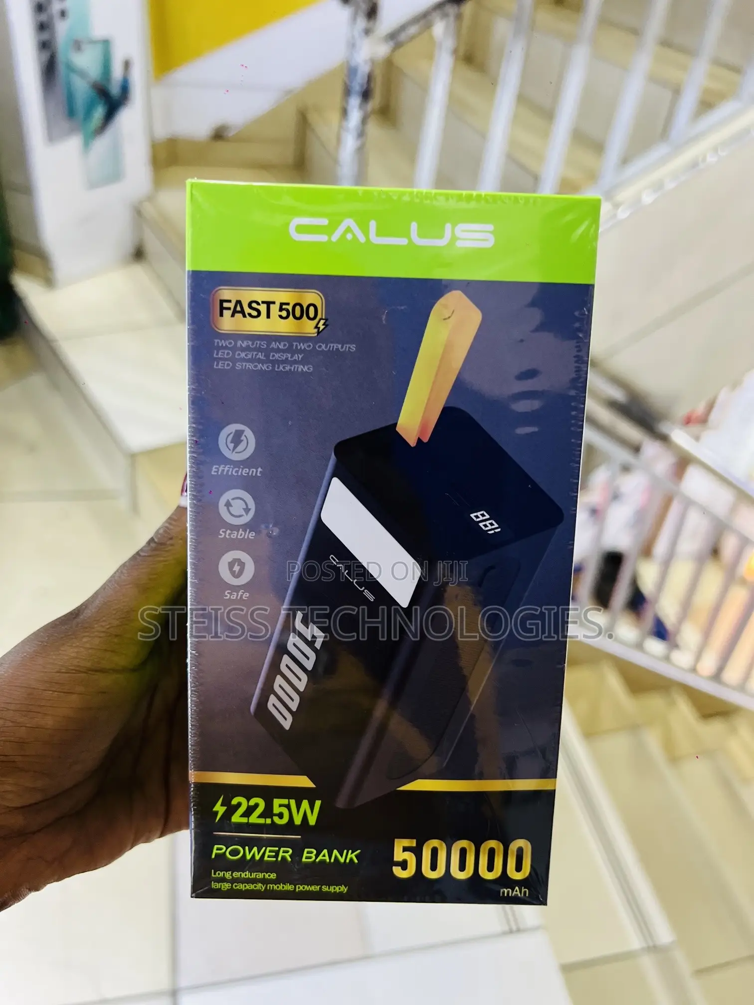 50000mah Calus Powerbank Fast500