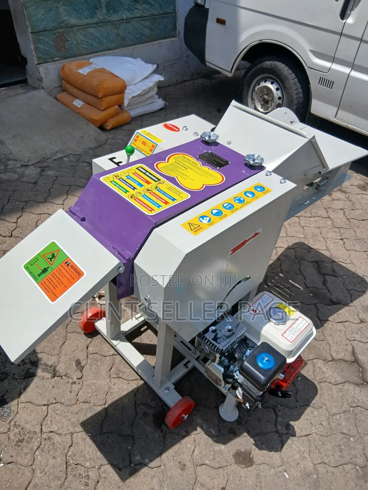 High Speed Livestock Feed Crusher / Chopper Grinder