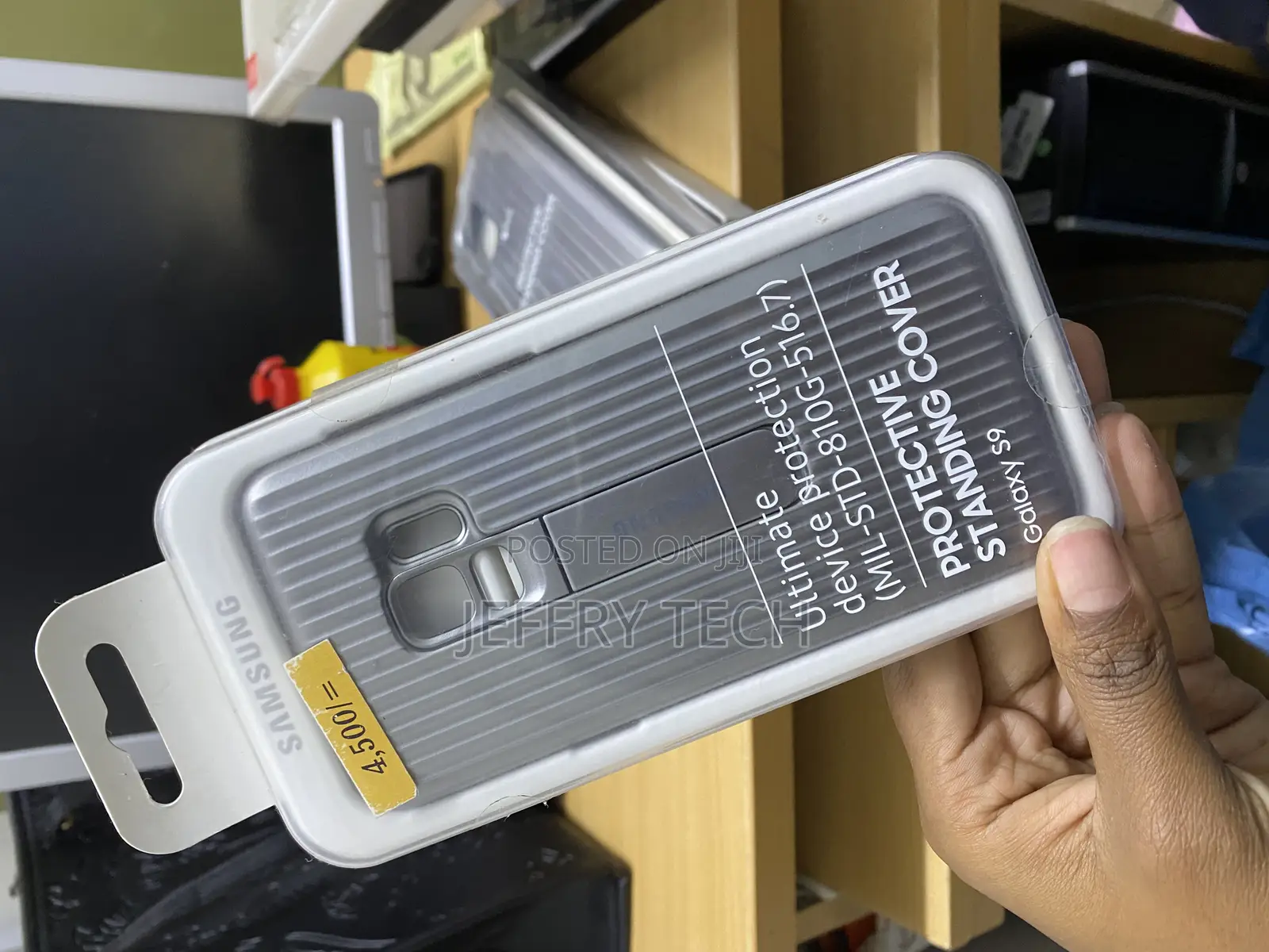 Misea Samsung Galaxy S9 Rugged Military Grade Case With Kickstand