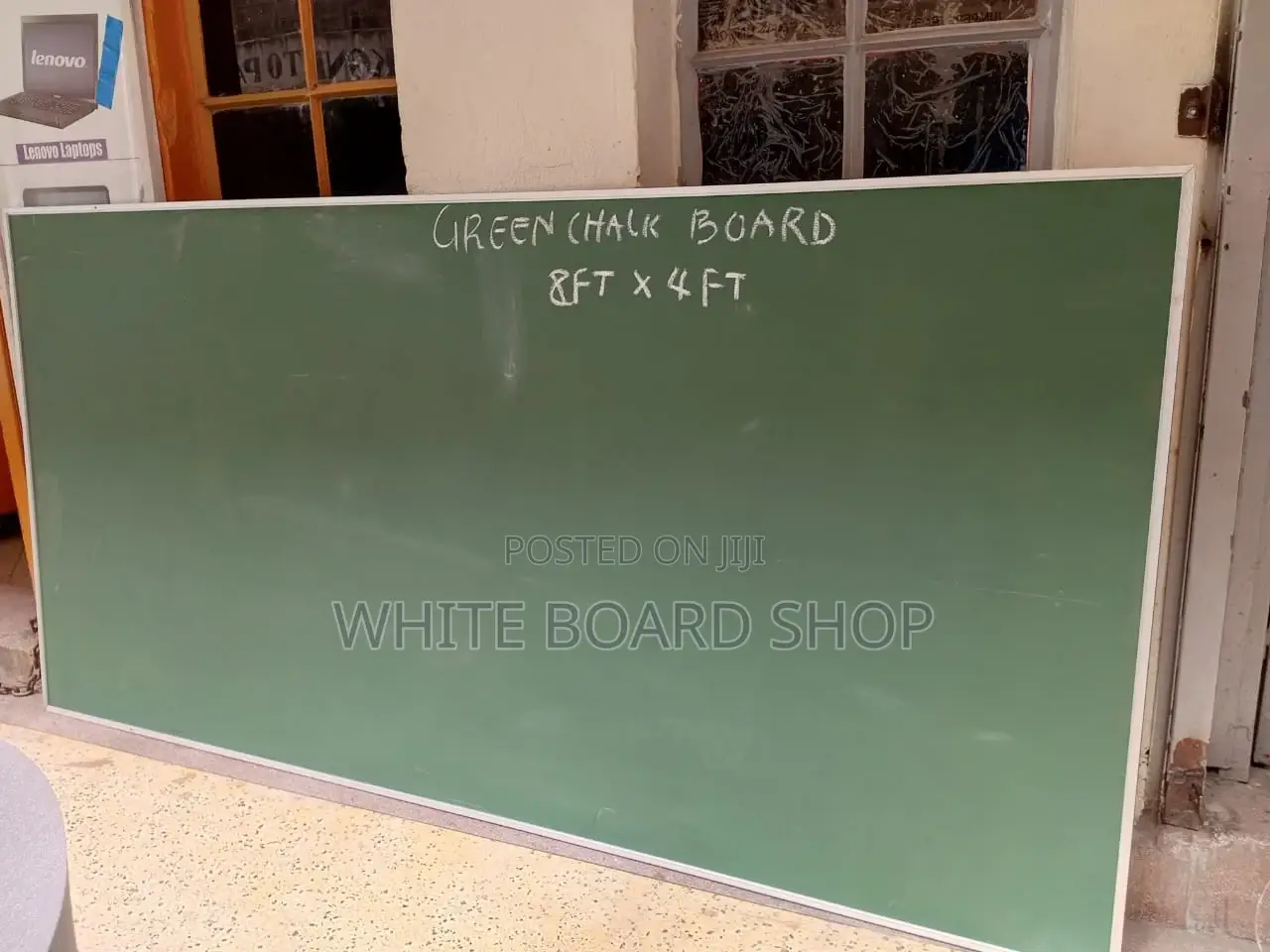 School Green Chalk Board 240cm X 120cm (8ft X 4ft)