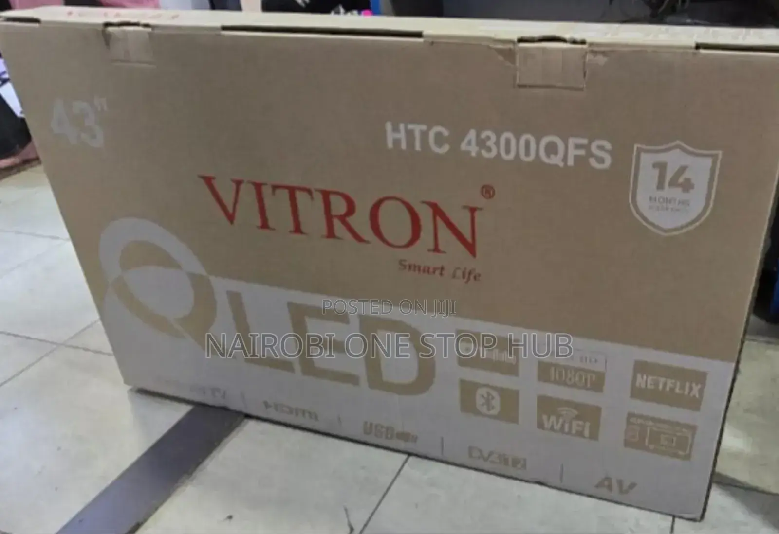 Vitron Htc4300qfs Qled 43 Inch