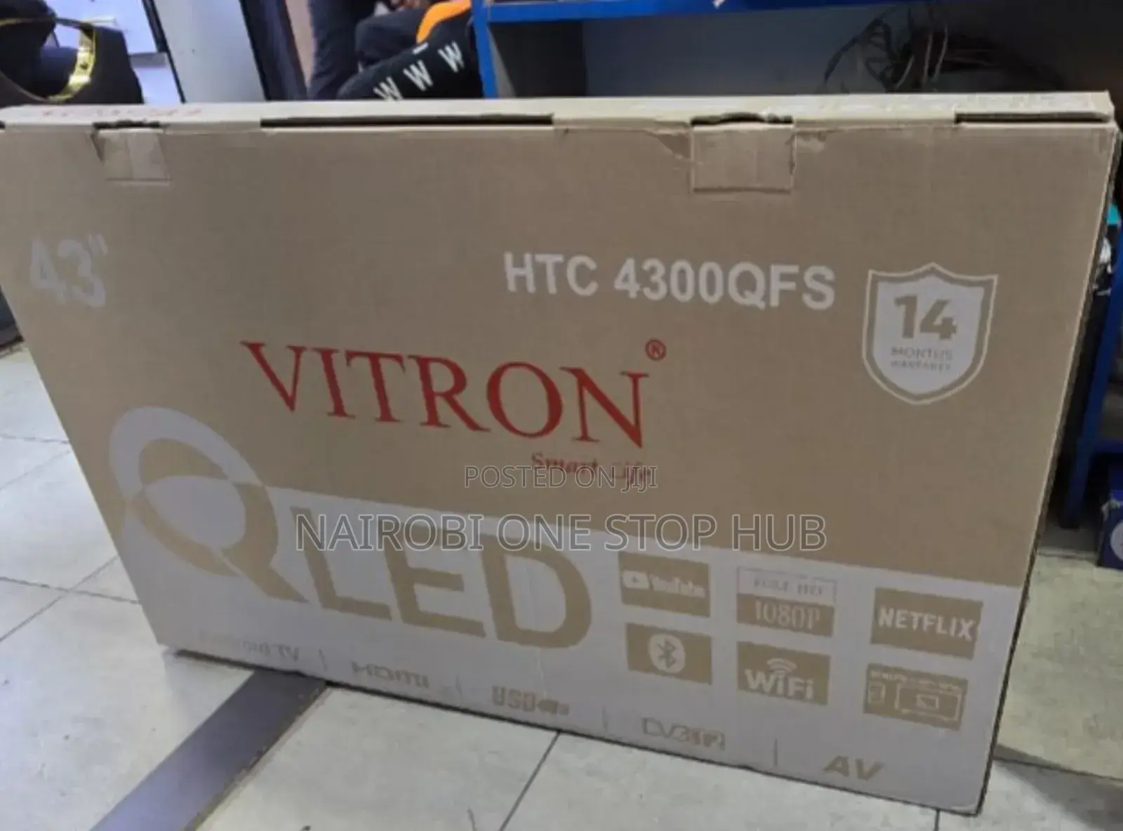 Vitron Htc4300qfs Qled 43 Inch