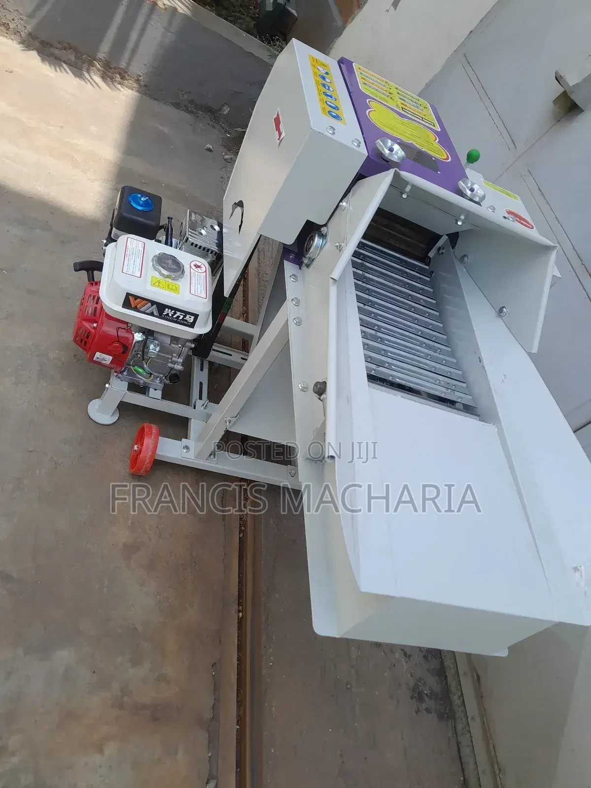 Engine Fitted Chopper Grinder High Speed