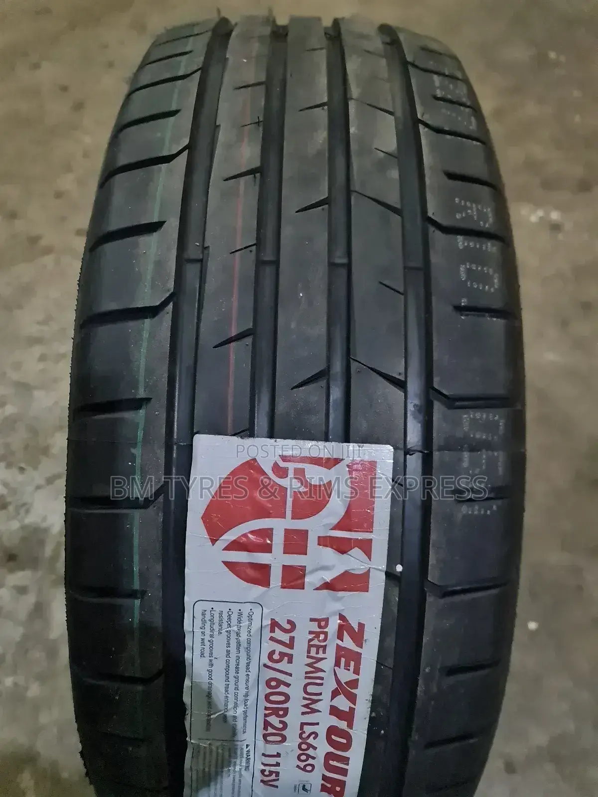 275 /60 R20 Zextour Tyres (Highway)