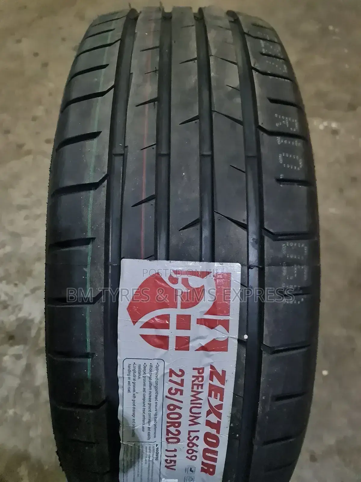 275 /60 R20 Zextour Tyres (Highway)
