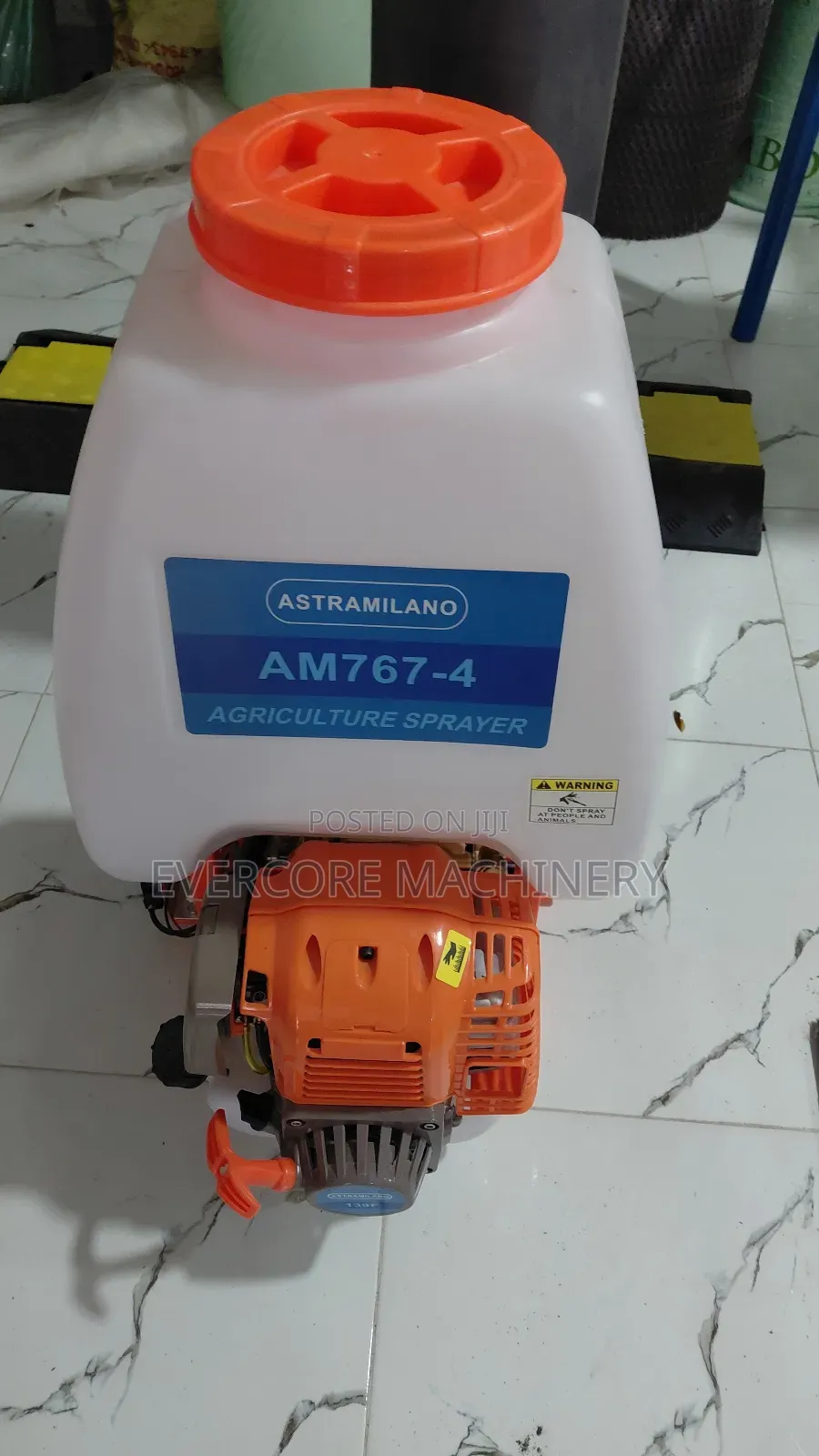Backpack Knapsack Sprayer Machine 25litres Four Stroke Engine.