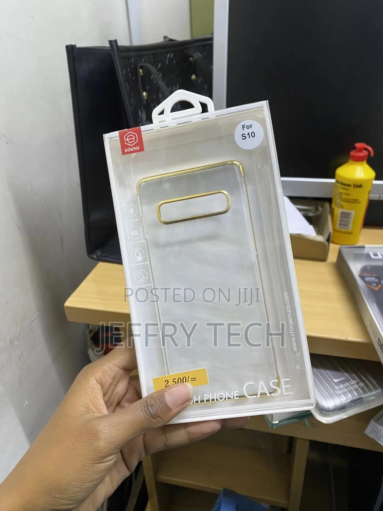 Esr Samsung Galaxy S10 Tempered Glass Hybrid Back Cover