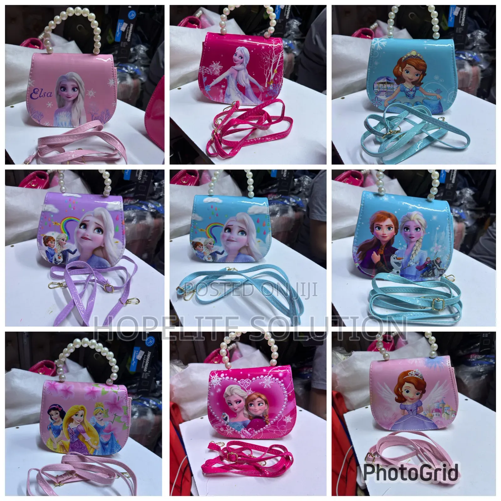 Cartoon Themed Kids Mini Sling Bag