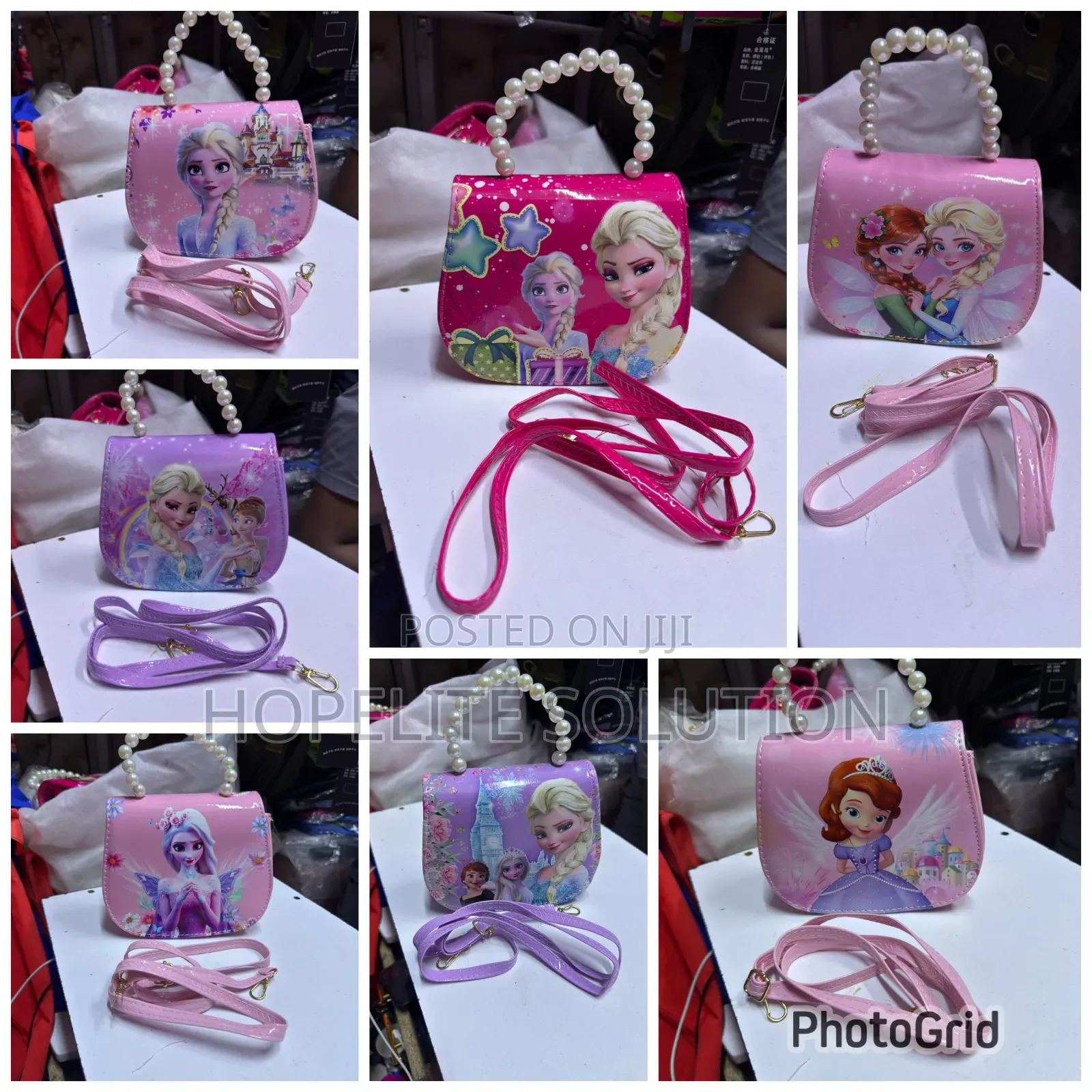 Cartoon Themed Kids Mini Sling Bag