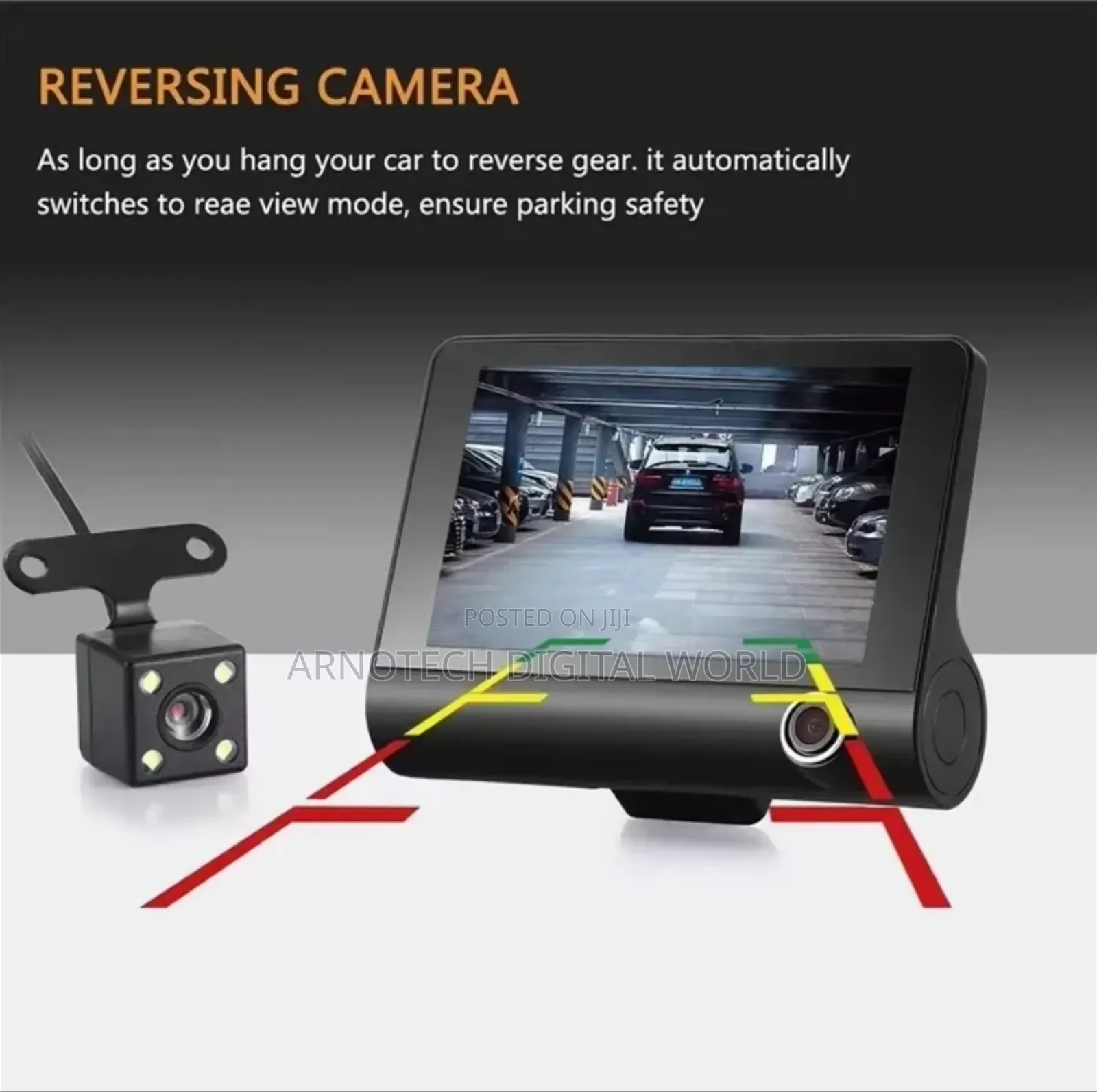 Car Surveillance 3in1 Dashcam