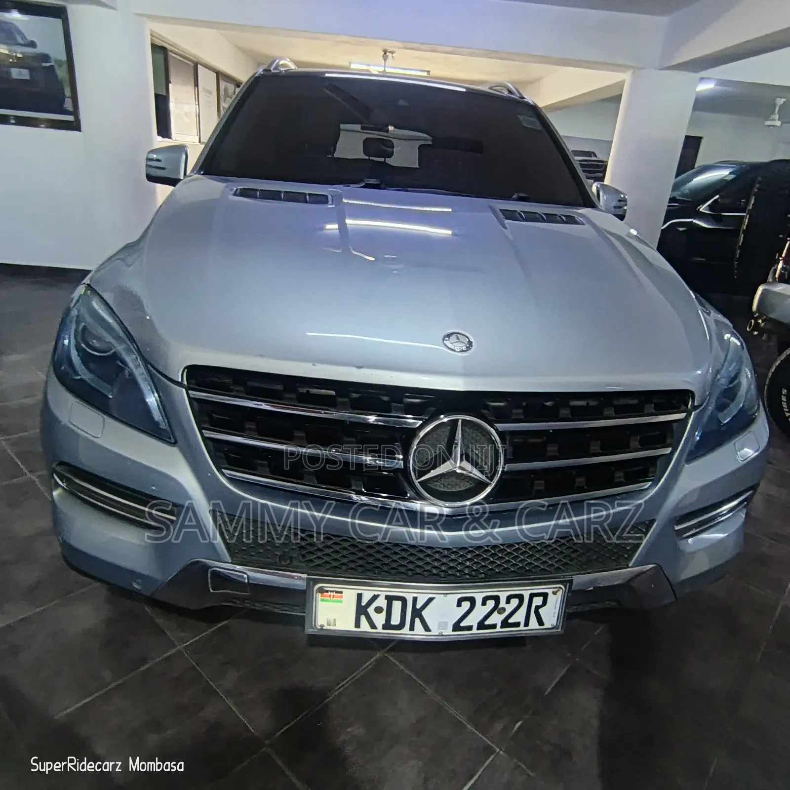 Mercedes-Benz M Class ML350 4dr SUV (3.5L 6cyl 7A) 2015 Blue