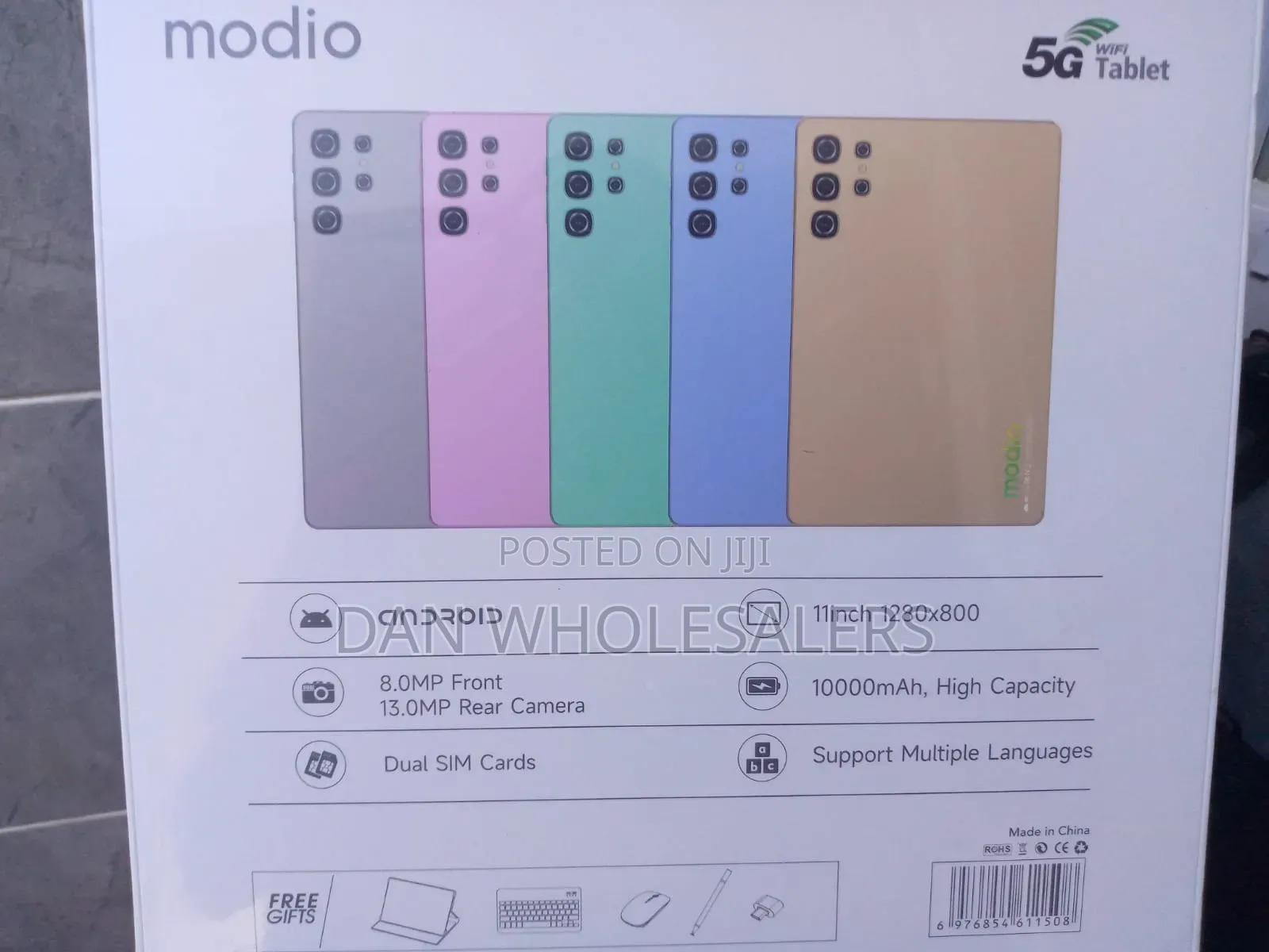 Modio M92 – Efficient 11” Tablet, 16gb Ram, 1tb Storage, Quad Cameras