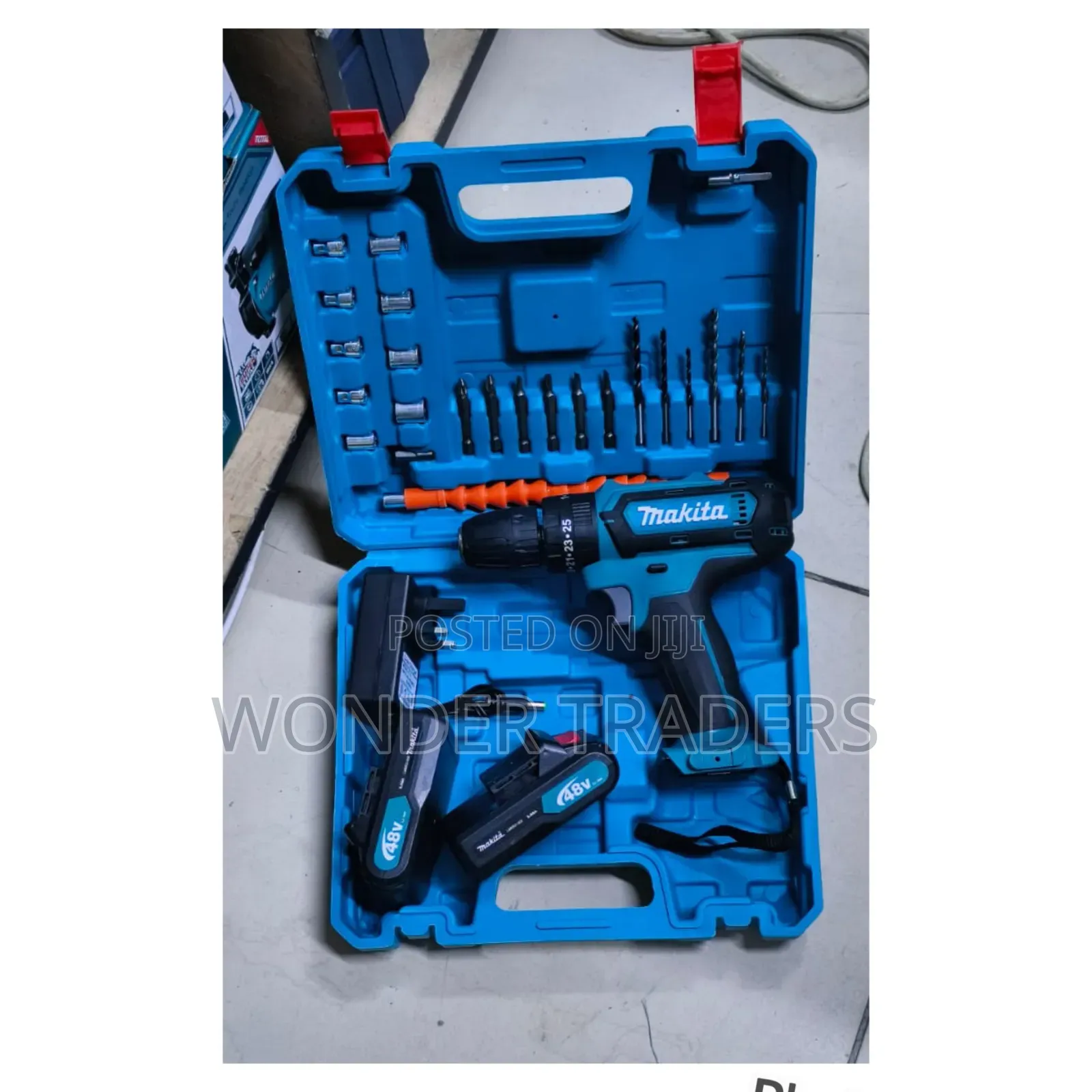 Makita 48v Cordless Drill With Accessories