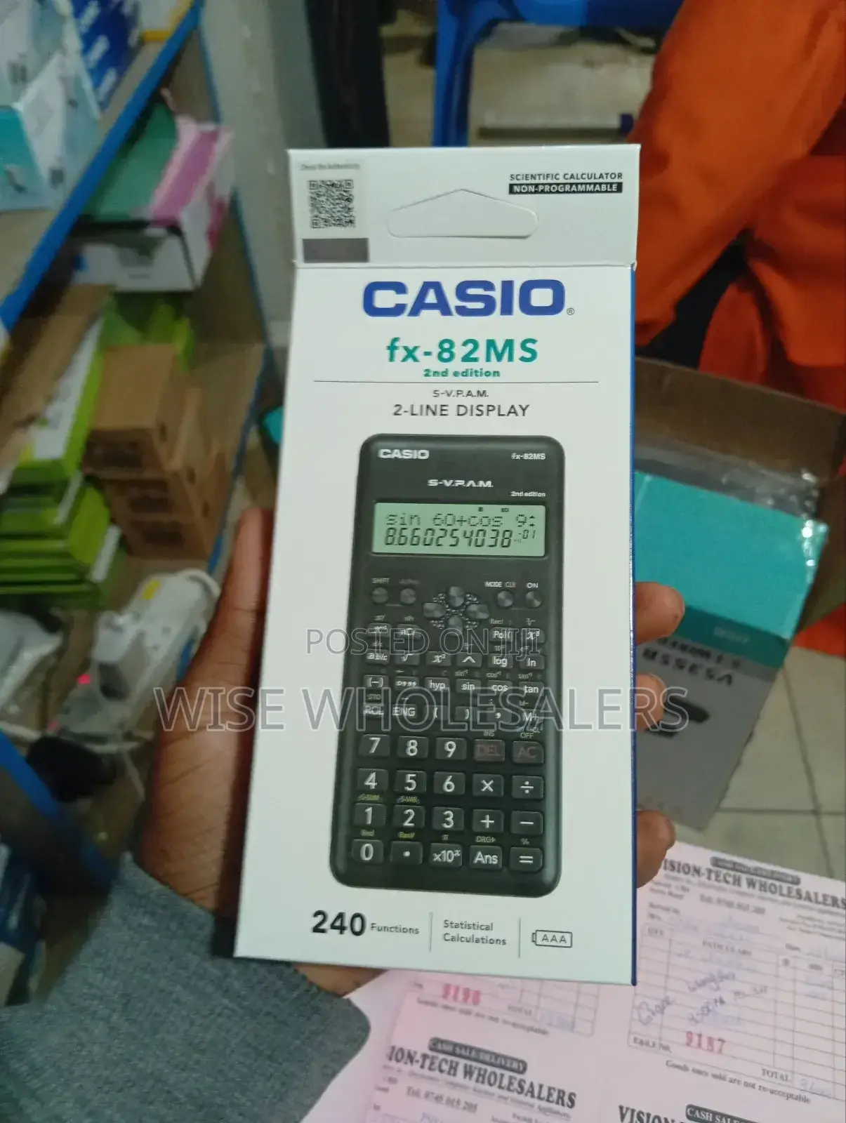 Casio Fx-82ms Calculator