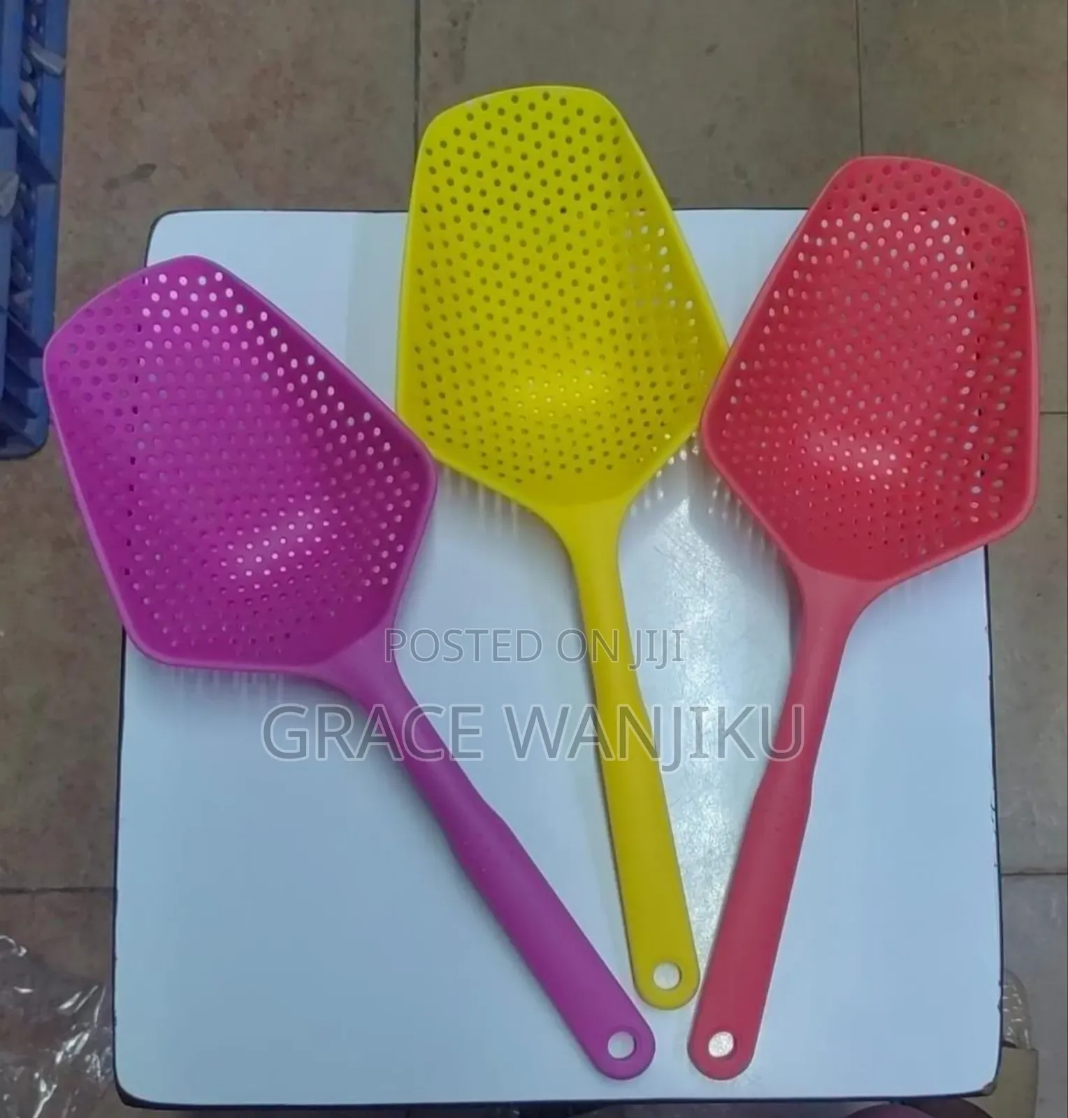 *Colander Strainer Spoons