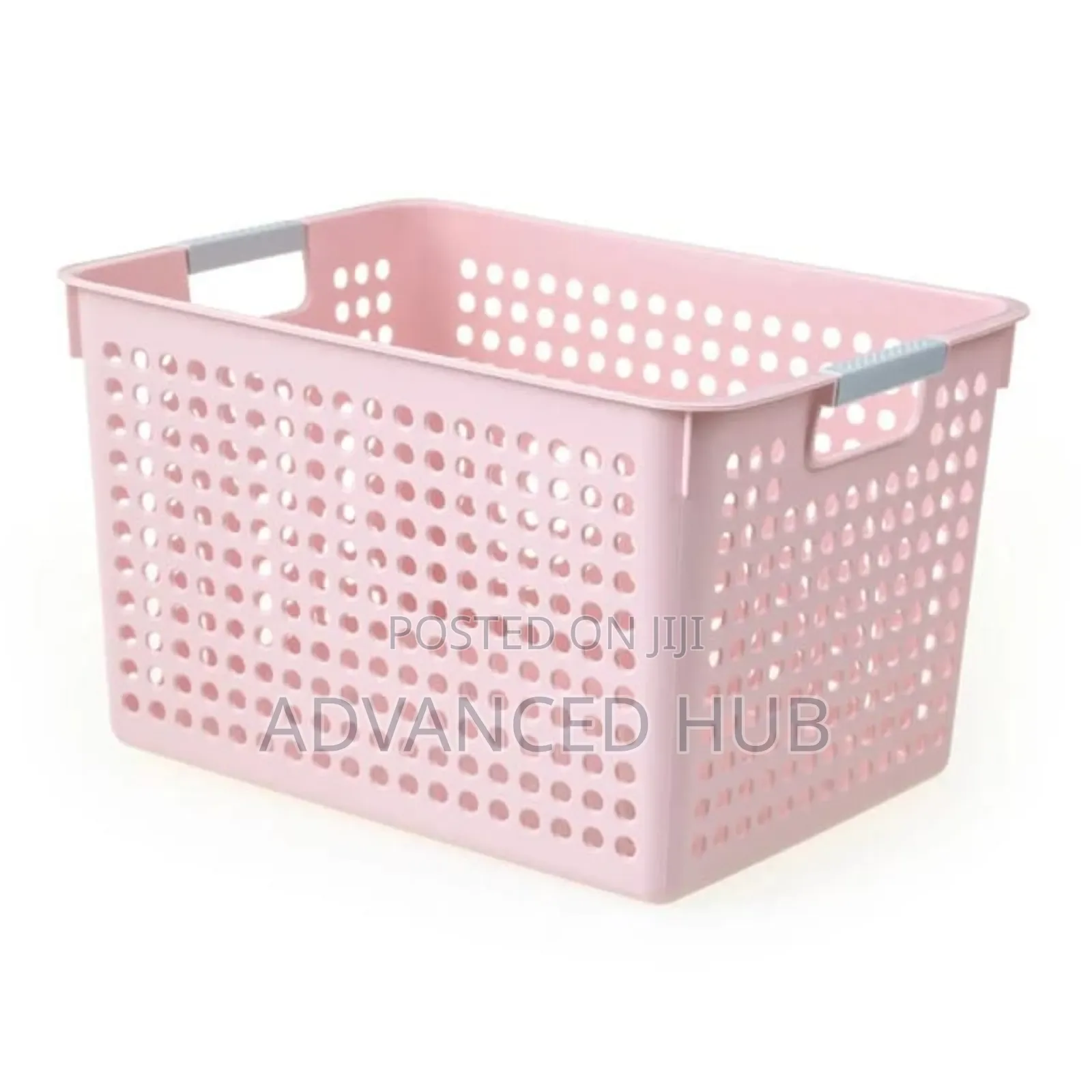 Large Capacity Plastic Storage Basket