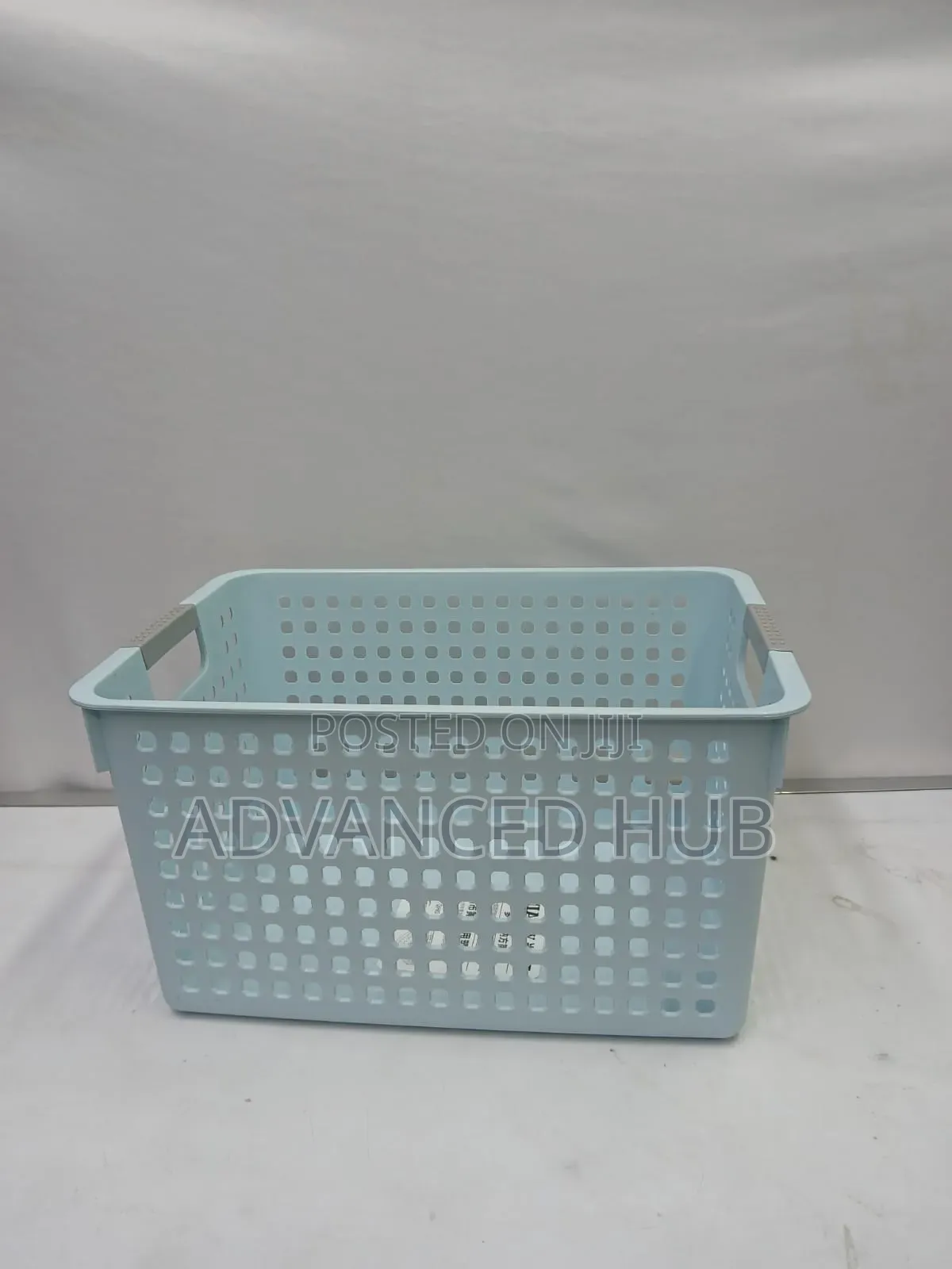 Large Capacity Plastic Storage Basket