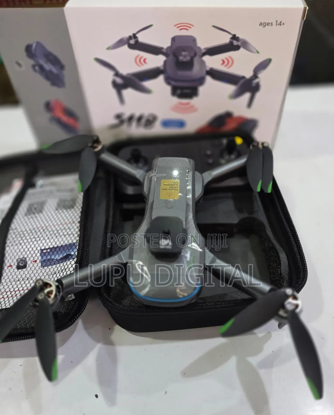 S118 Brushless Motor Drone Dual Hd Camera Optical Flow Obstacle