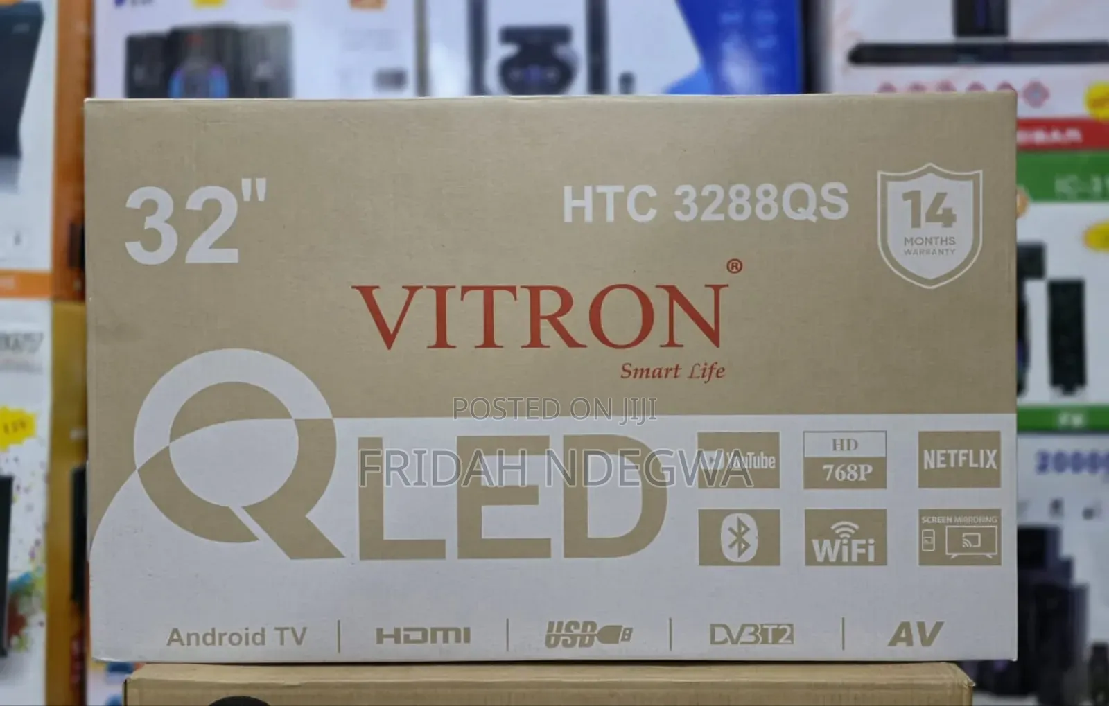 Vitron 32" Smart Qled Tv