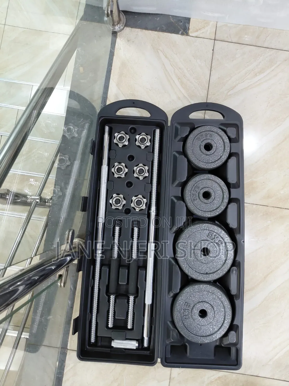 50 Kg Cast Iron Dumbells Set