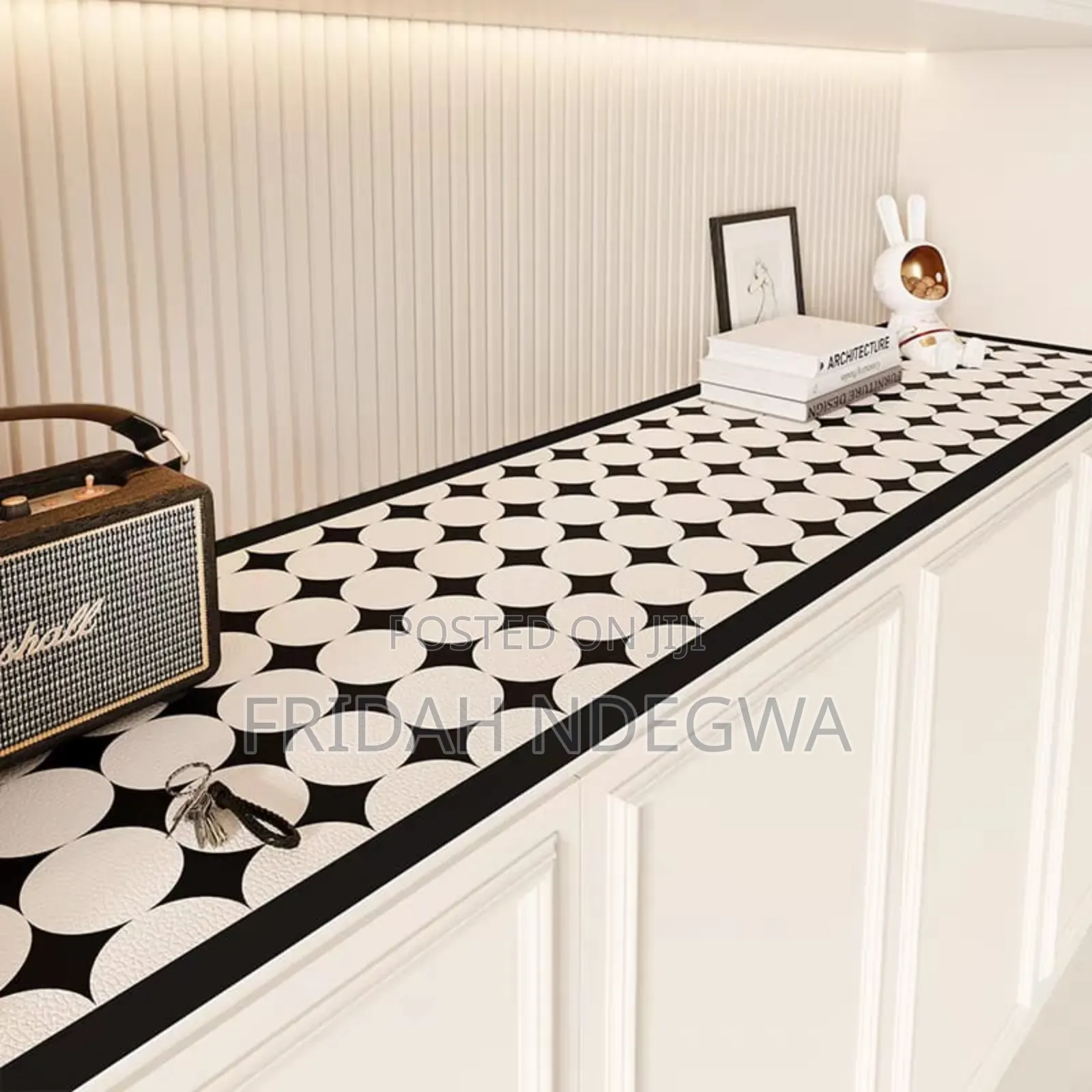 Washable Table Runner/Drawer Liner/Tv Stand Mat