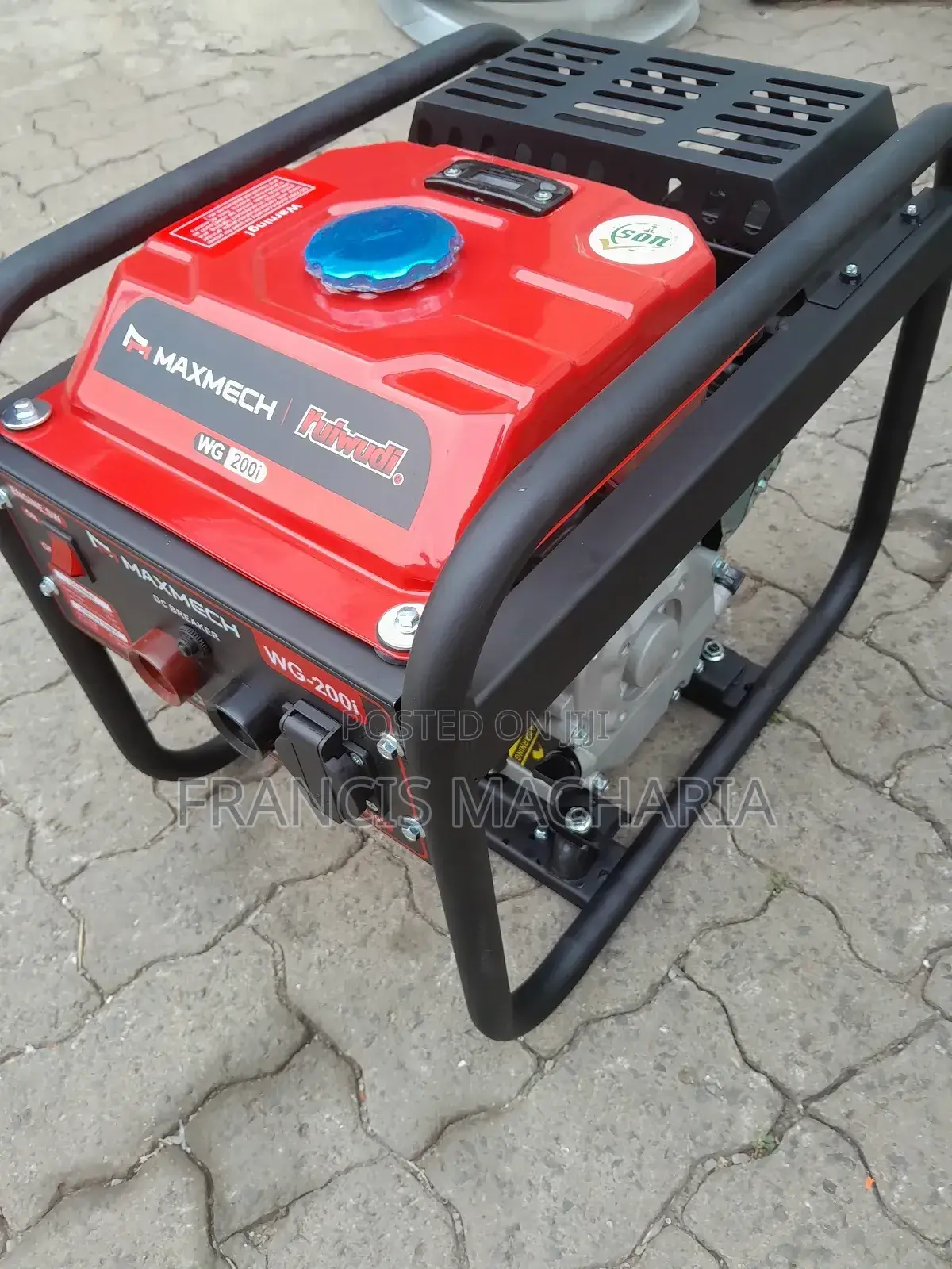 Portable Petrol Engine Welding Generator