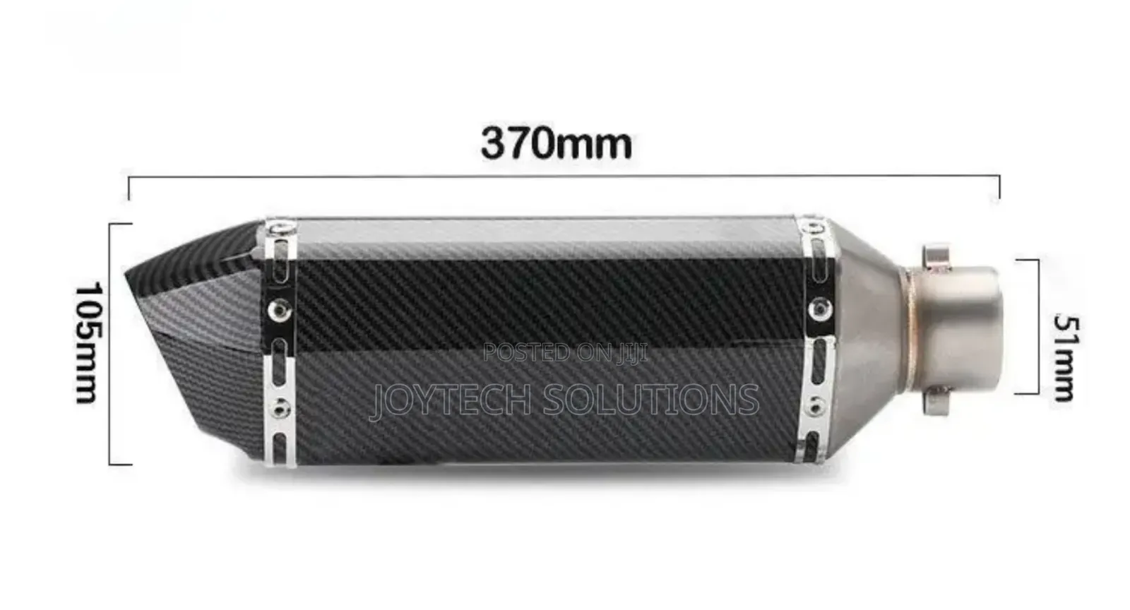 Stainless Steel Exhaust for the Motorcycle
