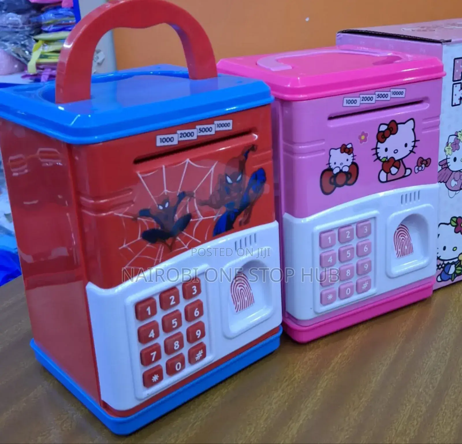 Electronic Piggy Bank With Cute Design