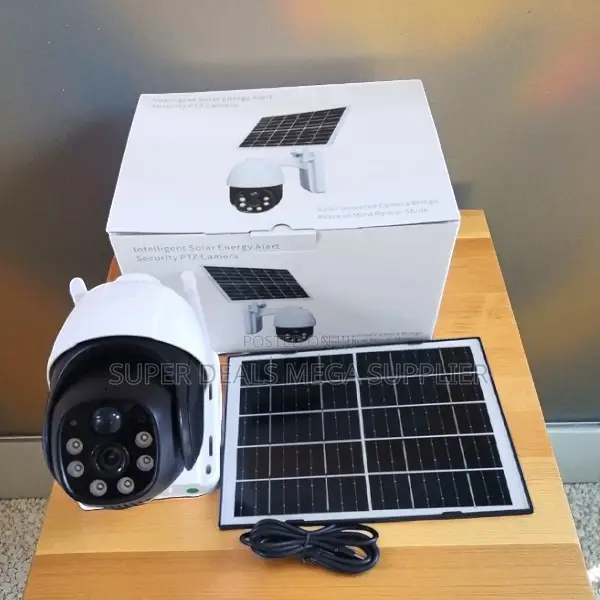 4g Solar PTZ Security Camera 3mp Full Hd Ai Motion Detection System