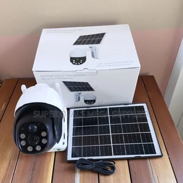 4g Solar PTZ Security Camera Full Color Night Vision and Audio Talk