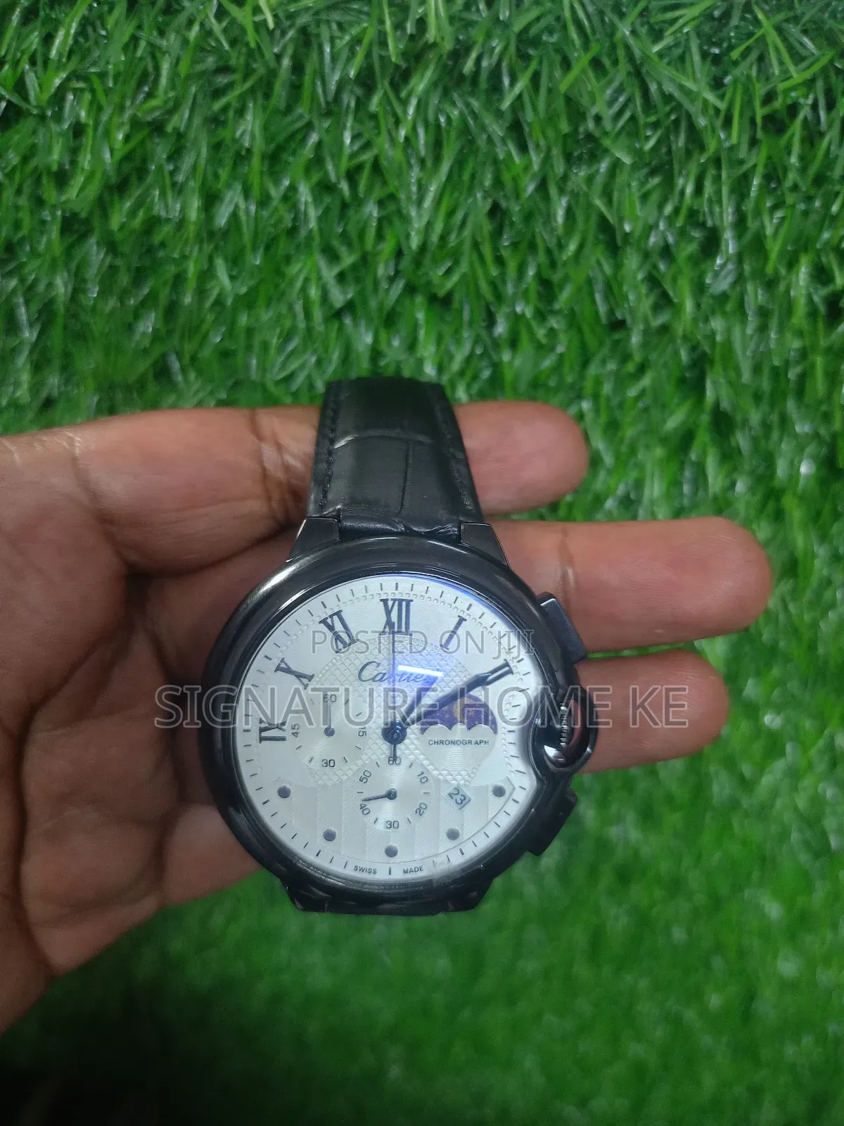 Cartier Leather Watch