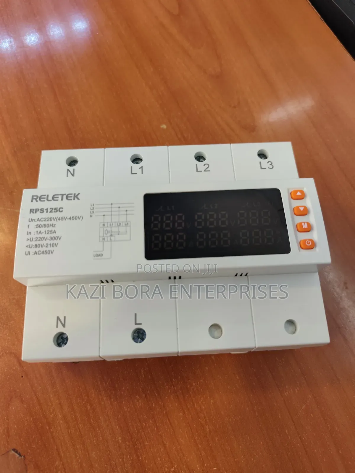 125a Phase Selector With Digital Display
