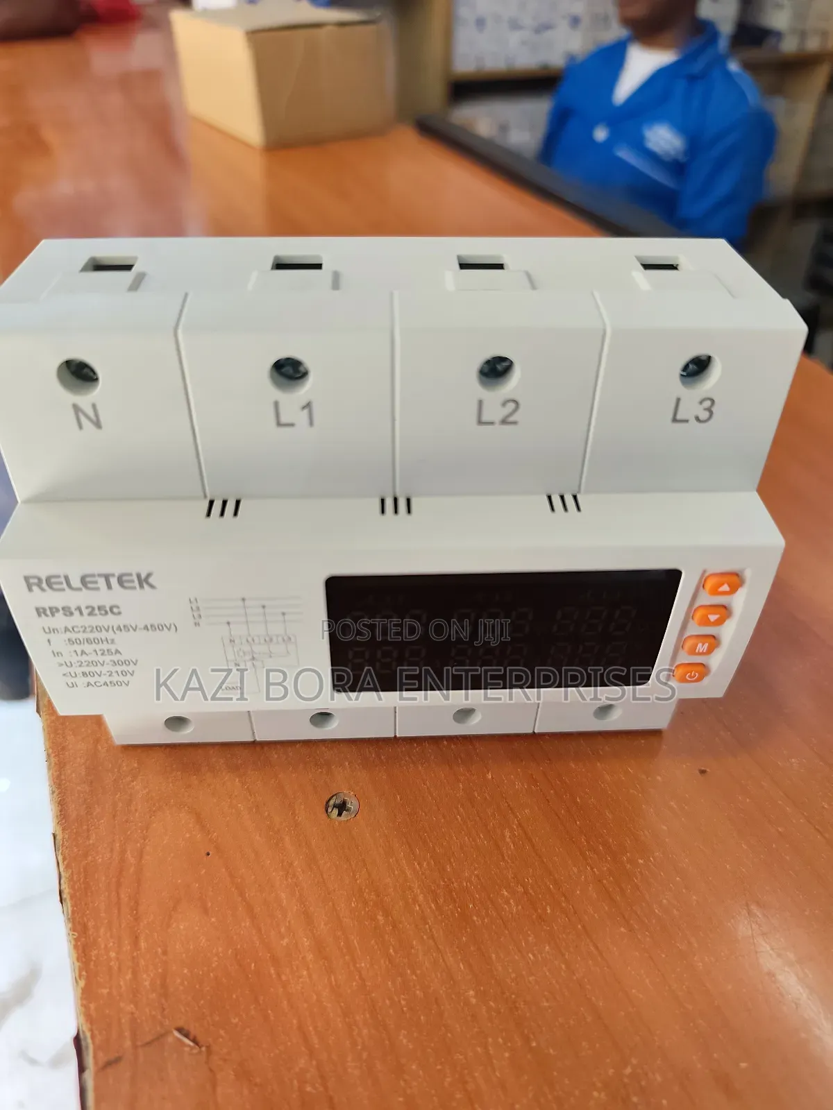 125a Phase Selector With Digital Display