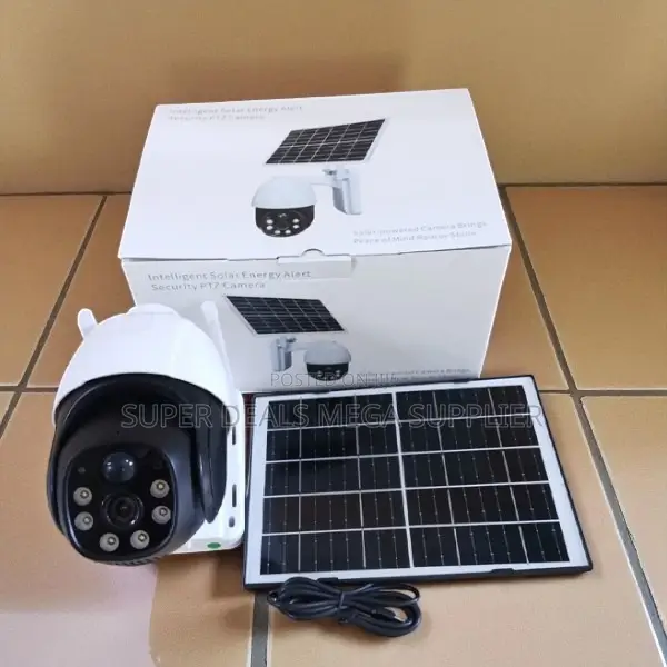 4g Smart Solar PTZ Camera 3mp Hd Ai Motion Detect Full Color Vision