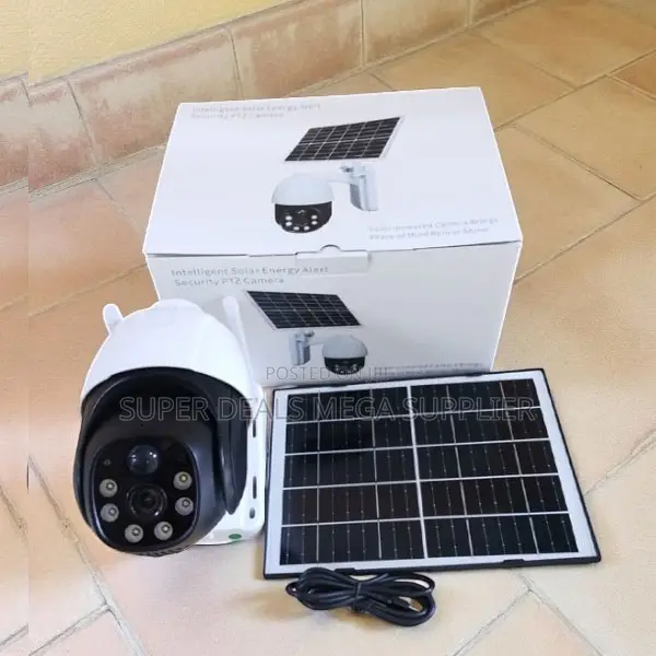 4g Solar Smart PTZ Camera 3mp Hd Ai Motion Detect Waterproof Design
