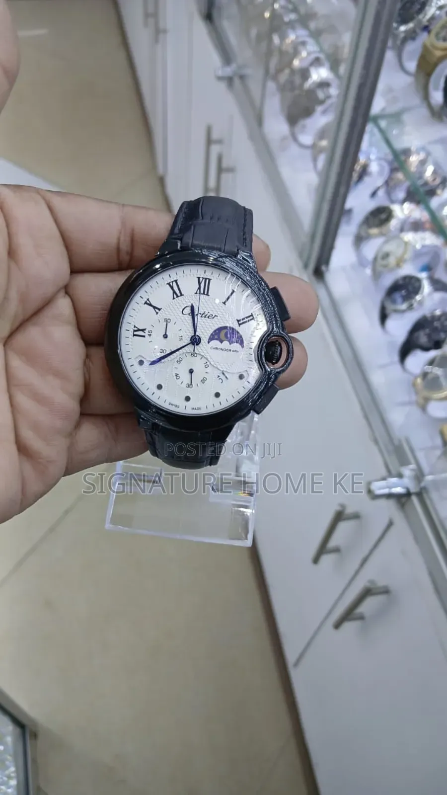 Cartier Leather Watch