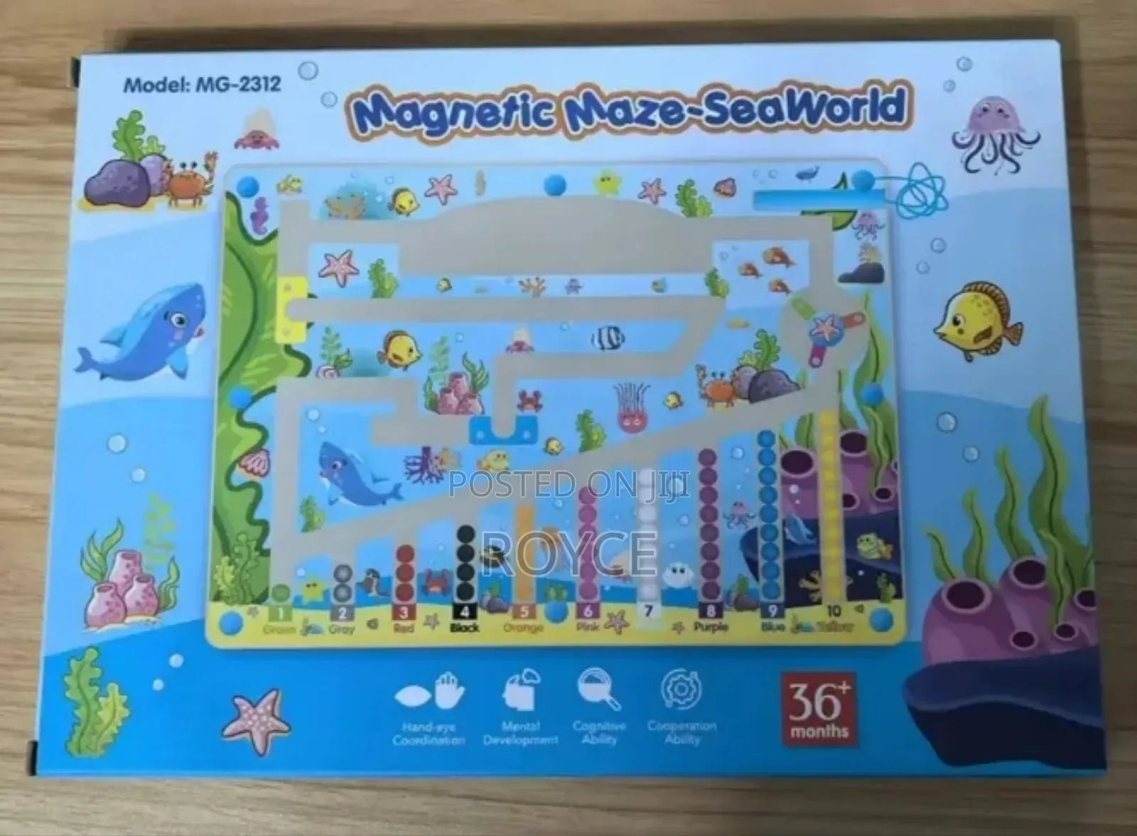 Magnetic Maze Seaworld Toy