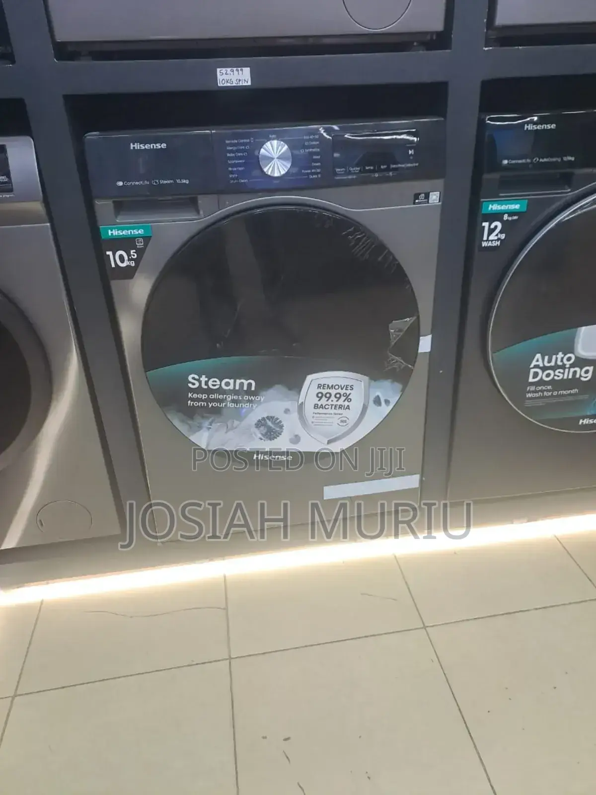 Hisense 10kgs Wash and Spin Washing Machine